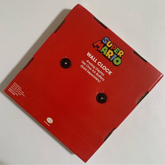 Nintendo Super Mario Bros Analog Wall Clock-NIB - Picture 4 of 5